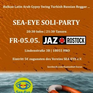 Soli-Party SEA-EYE - Seenotrettung im Mittelmeer