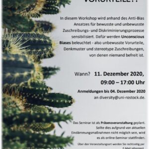 Seminar: Unbewusste Vorurteile?!